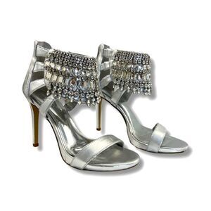 Women’s, Gianni Bini, Heels, Size 7.5M, Silver